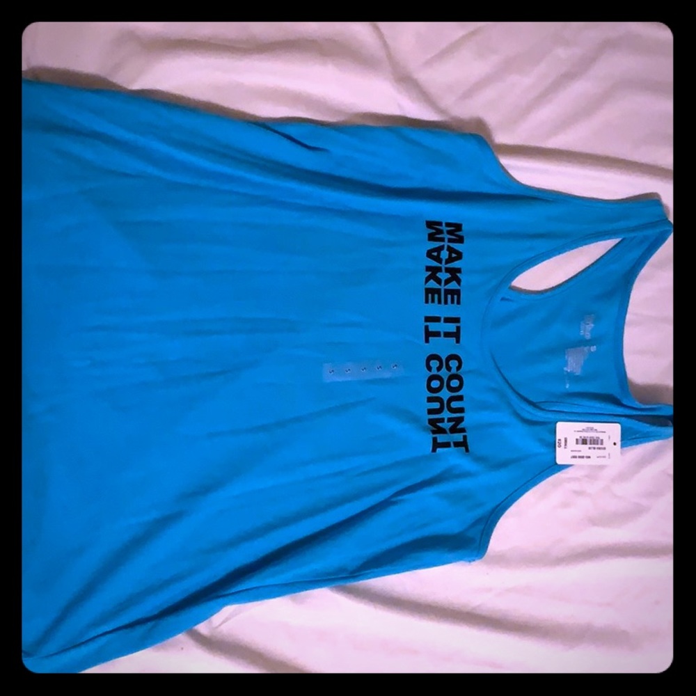 ‘Make it count’ tank top